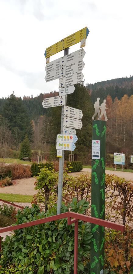 Ferienwohnung "Hirschlein" Im Schwarzwald Baiersbronn Bagian luar foto